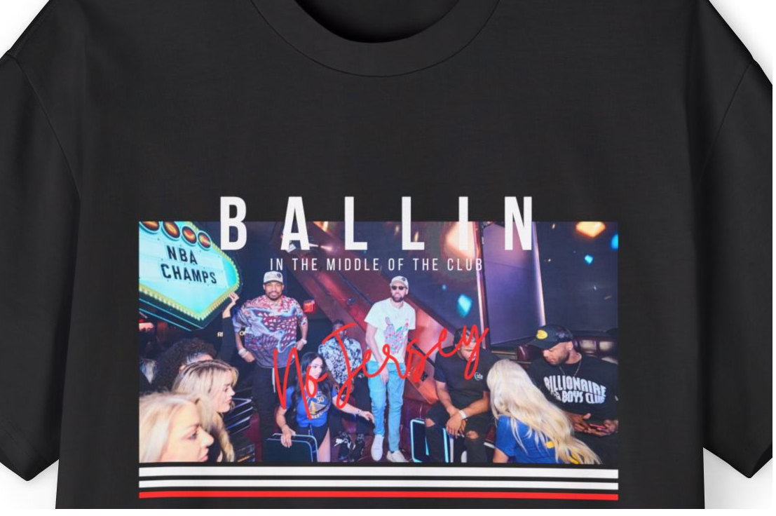 BALLIN TEE // BLACK