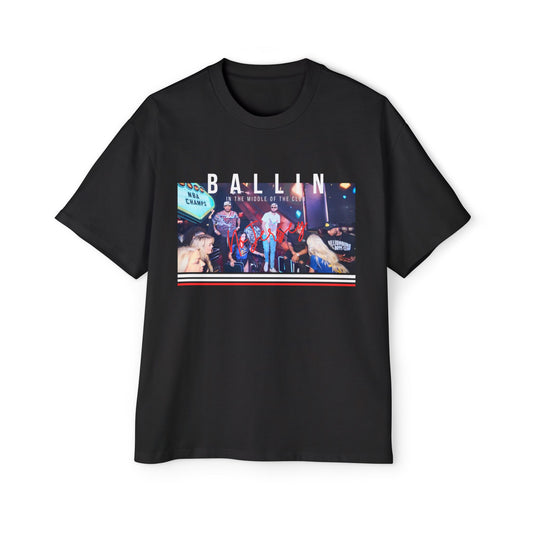 BALLIN TEE // BLACK