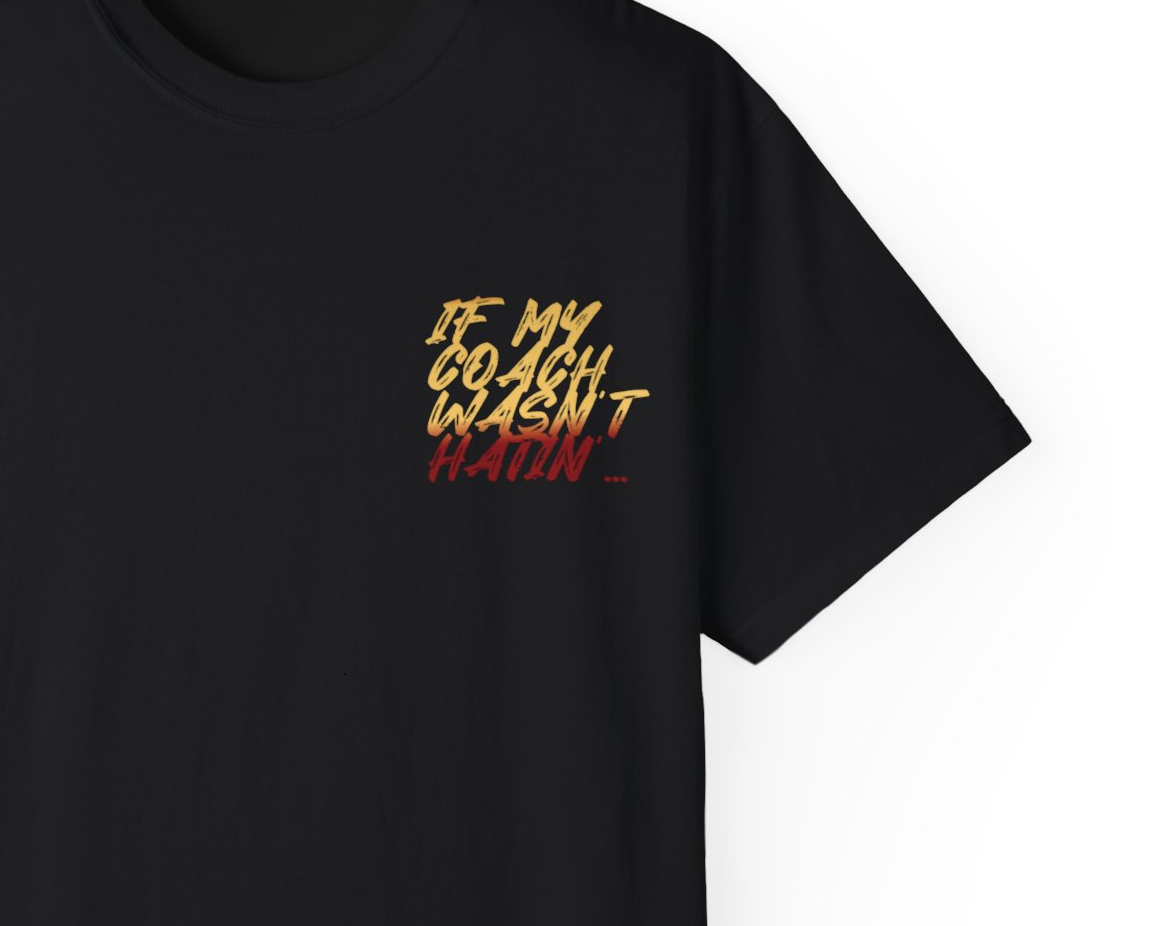 IF MY COACH TEE // BLACK